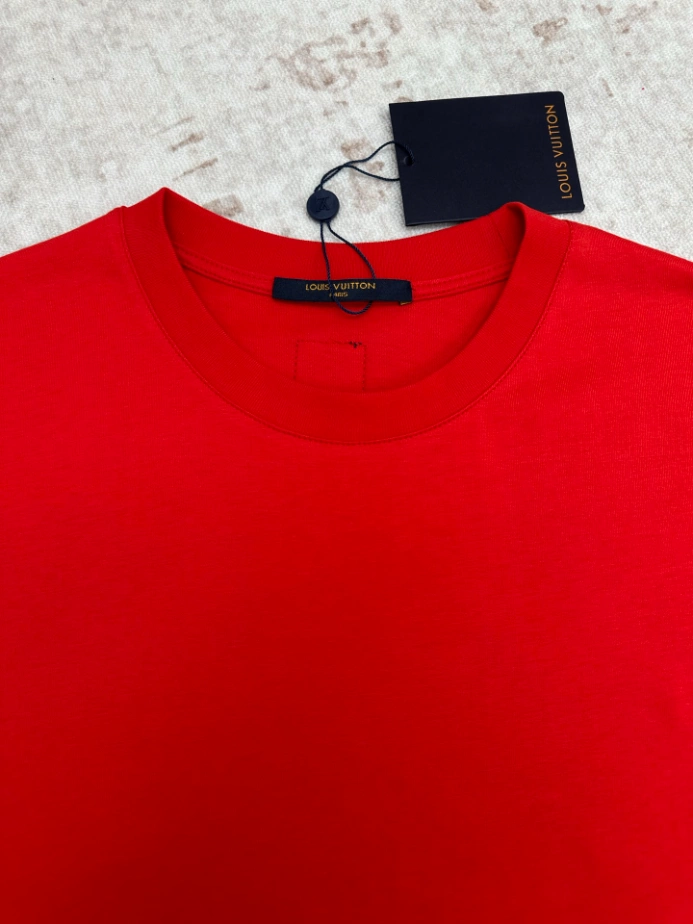 Louis Vuitton Gradient Signature Flock Print T-Shirt - LRT158