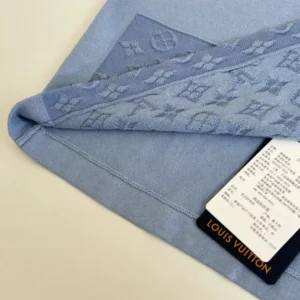 Louis Vuitton Knitted Patchwork Denim Short-Sleeved Crewneck - LRT166