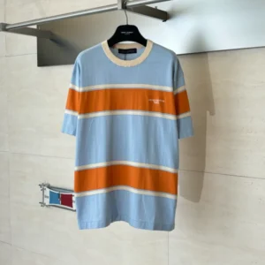 Louis Vuitton Striped Short-Sleeved T-Shirt - LRT151
