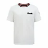 Moncler Logo Cotton T-shirt in White - MRT09