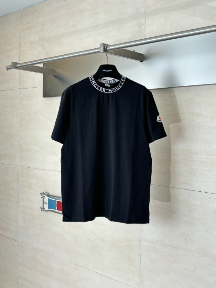 Moncler Logo-Trimmed Cotton T-Shirt - MRT02