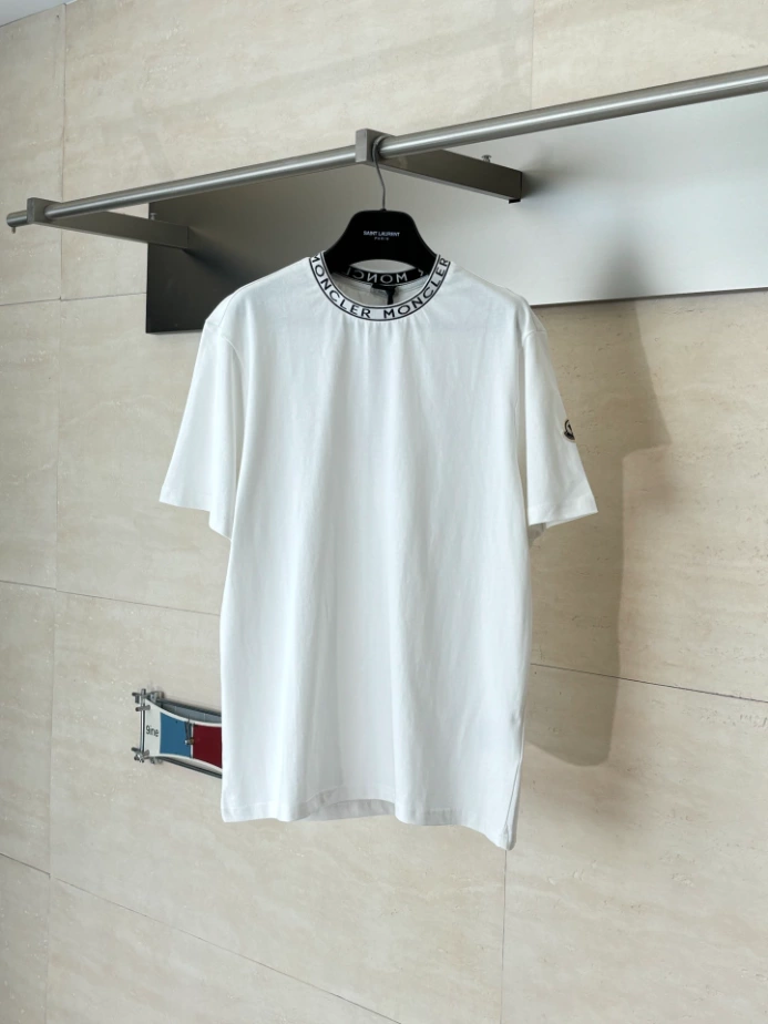 Moncler Logo-Trimmed Cotton T-Shirt - MRT03