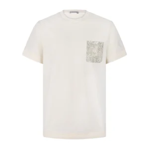 Moncler Paisley Print Cotton T-Shirt - MRT07